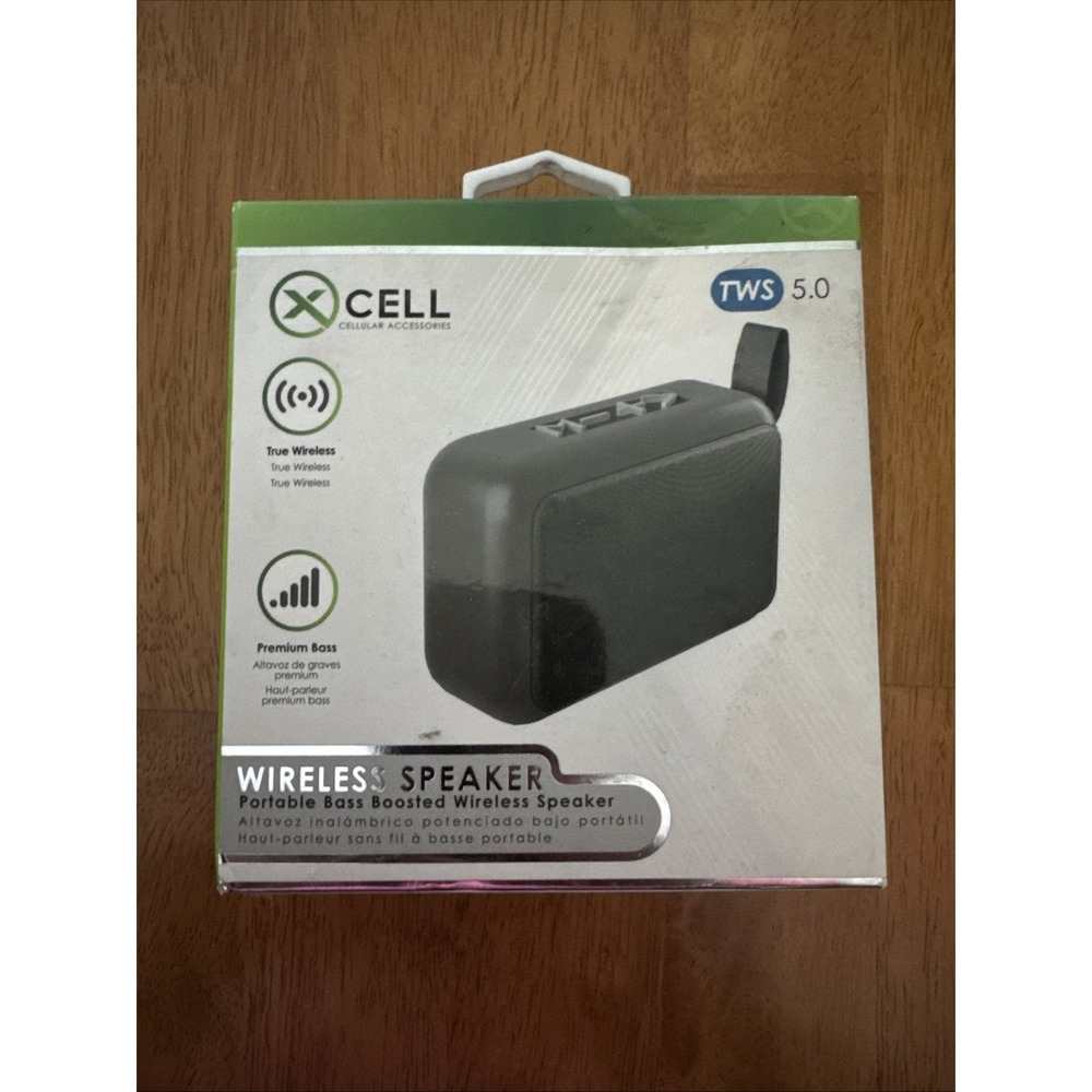 X Cell Wireless Speaker Portable Bass Boosted Wireless Speaker TWS 5.0
